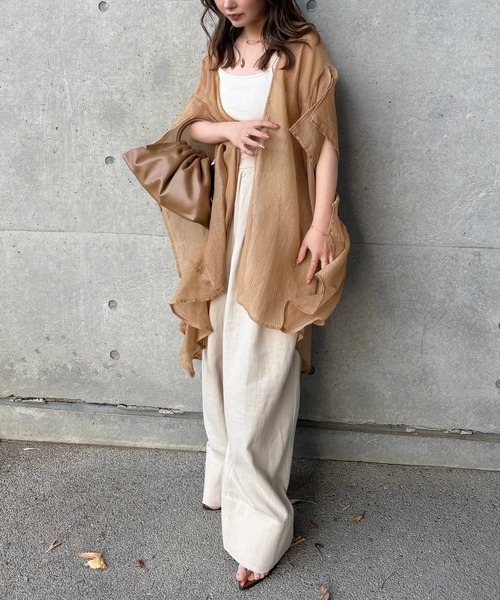 JIL SANDER カシミア バック ドレープ カーディガン / ガウン JIL SANDER カシミア バック ドレープ カーディガン / ガウン