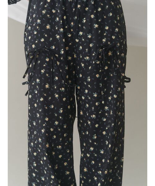 merry jenny(メリージェニー)の「patternリボンイージーパンツ(スラックス・レディース・ブラック/ブルー/オフホワイト・FREE)」の21枚目の写真