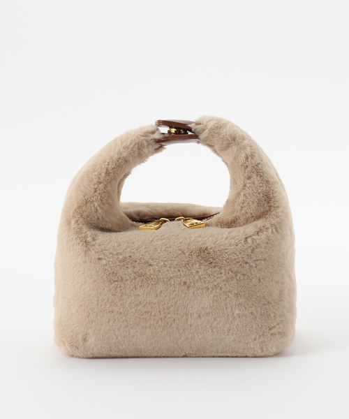 B.C STOCK（ベーセーストック）の「SINBONO/シンボノ Vienna Top Handle Crossbody Bag（ショルダーバッグ・レディース・ブラウン/チョコ/グリーン/ライトグリーン/サックスブルー/ラベンダー/レッド/ピンク系その他/イエロー系その他/シルバー/チャコールグレー/ホワイト系その他/ベージュ・FREE）」の5枚目の写真