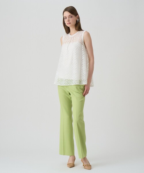 ANAYI（アナイ）の「フラワー刺繍ノースリーブ ブラウス（シャツ/ブラウス・レディース・ホワイト/ブラック・36/38）」の18枚目の写真