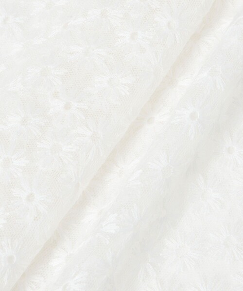 ANAYI（アナイ）の「フラワー刺繍ノースリーブ ブラウス（シャツ/ブラウス・レディース・ホワイト/ブラック・36/38）」の8枚目の写真