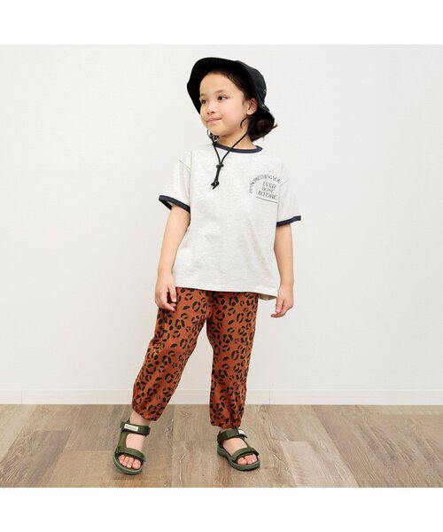 BREEZE(ブリーズ)の「【リンク/ジュニア対応】3色3柄カレッジ半袖Tシャツ(Tシャツ/カットソー・キッズ・キナリ/ネイビー/レッド・80/90/100/110/120/130/140/150)」の6枚目の写真