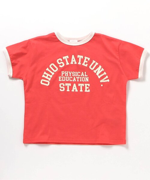 BREEZE(ブリーズ)の「【リンク/ジュニア対応】3色3柄カレッジ半袖Tシャツ(Tシャツ/カットソー・キッズ・キナリ/ネイビー/レッド・80/90/100/110/120/130/140/150)」の18枚目の写真