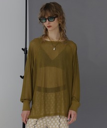 ROSE BUD | メッシュプルオーバー(Tシャツ/カットソー)