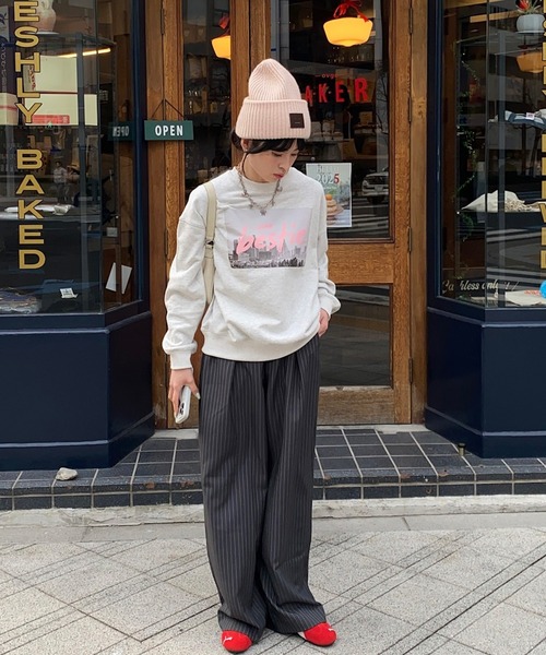 STONE  MARINA トレーナー Marina Knitted Sweatshirt | GATE