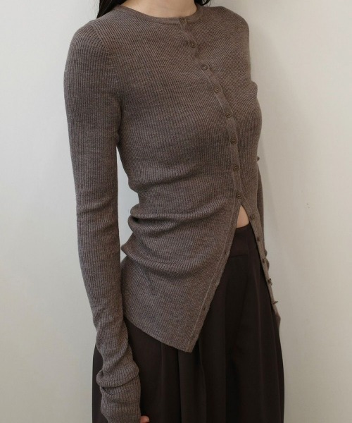 TODAYFUL/トゥデイフル】Silkwool Knit Cardigan/シルクウールニット