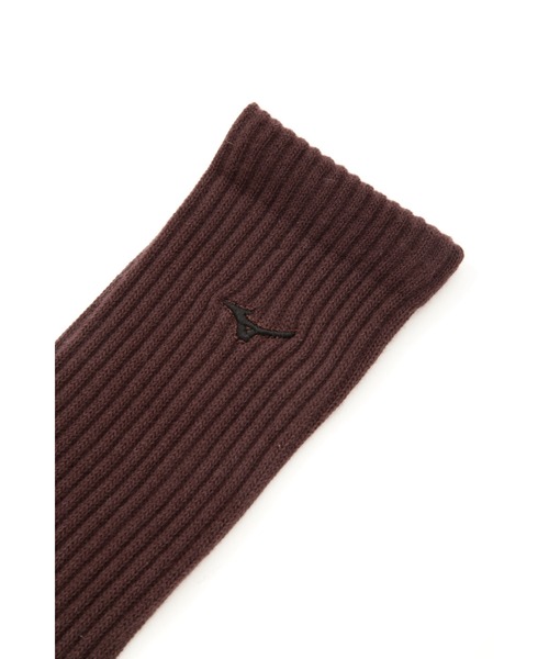 MARGARET HOWELL（マーガレットハウエル）の「PILE SOCKS（ソックス/靴下・メンズ・ブラウン・-）」の2枚目の写真