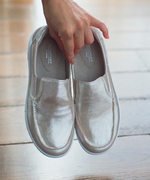 ROCKPORT(ロックポート)の「【WOMEN】ORLA/オーラ スリッポン(スリッポン・レディース・ピンクゴールド・23.5cm/23.0cm/22.5cm/24.5cm/24.0cm/22.0cm/25.0cm)」の10枚目の写真