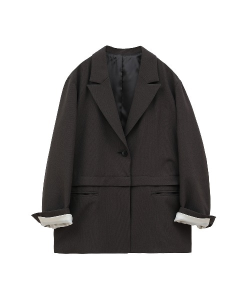 セール】2WAY ZIP JACKET（テーラードジャケット）｜MANOF（マノフ）の