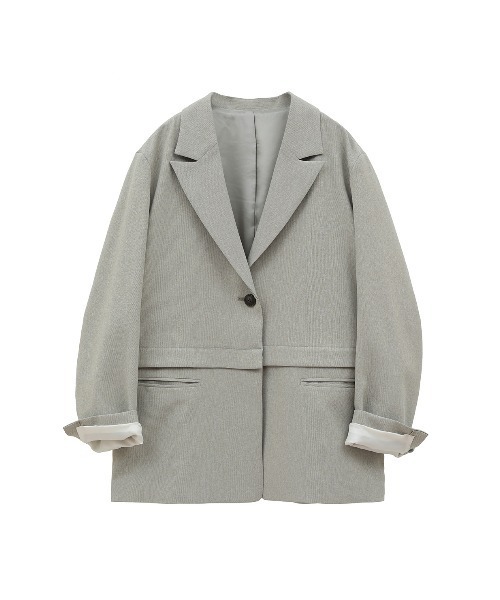 セール】2WAY ZIP JACKET（テーラードジャケット）｜MANOF（マノフ）の