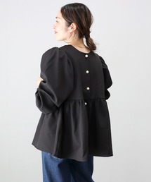 ペプラム」に該当するトップス（ドット柄）ファッション通販 - ZOZOTOWN