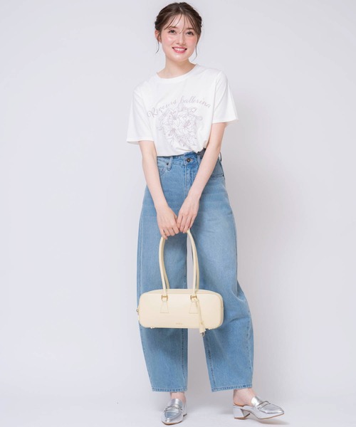 NOELA（ノエラ）の「【15周年】リリーＡｎｎｉｖｅｒｓａｒｙＴシャツ（Tシャツ/カットソー・レディース・ネイビー/オフホワイト/ピンク・フリー）」の16枚目の写真
