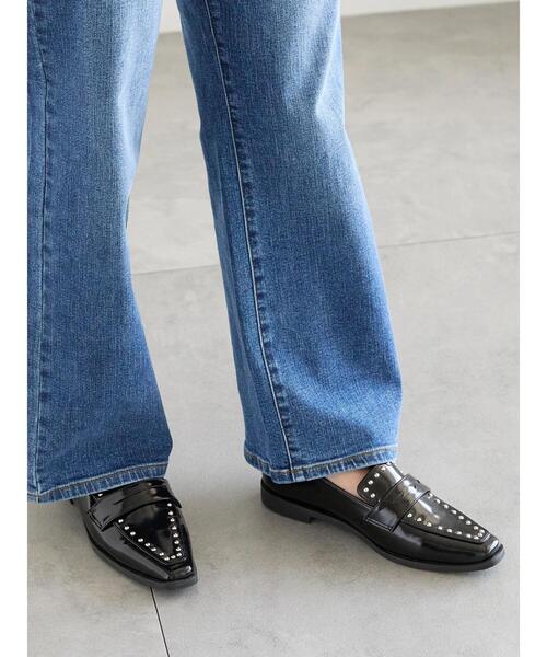 Te chichi（テチチ）の「スタッズローファー《2025spring catalog item》（その他シューズ・レディース・ブラック・37/38）」の3枚目の写真