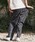 CAMBIOiJrIj́ump13372-Soft Touch Leopard Pattern Wide Straight Pants ChXg[gpcȋpcjvb`R[