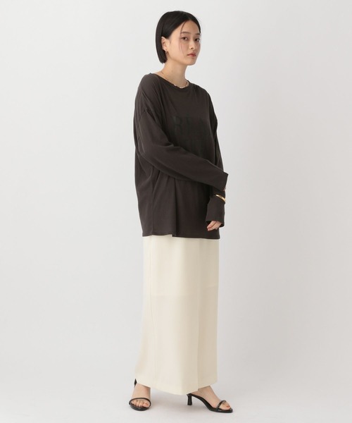 A part by（アパートバイ）の「Ｆスリットイージータイトスカート（スカート・レディース・アイボリー/ブラック/ブラウン・SMALL/MEDIUM）」の5枚目の写真