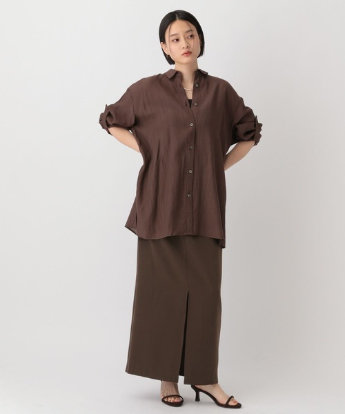 A part by（アパートバイ）の「Ｆスリットイージータイトスカート（スカート・レディース・アイボリー/ブラック/ブラウン・SMALL/MEDIUM）」の11枚目の写真