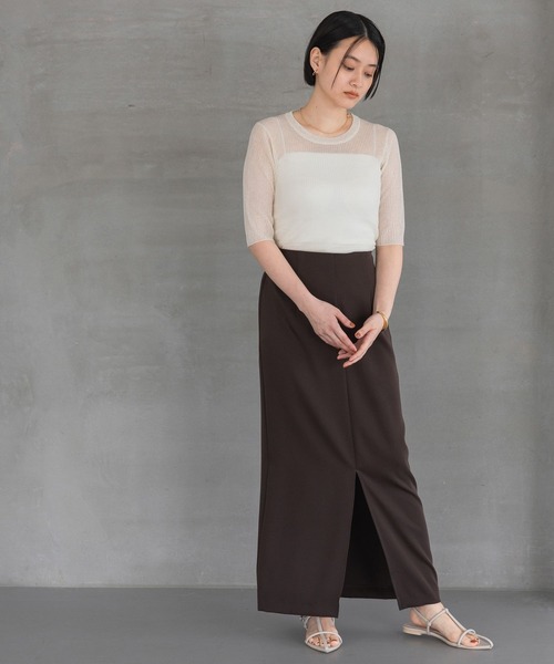 ◆タグ付き 定価2.2万円◆ MIXパターンバードPT イージースカート ハート刺繍ニットスカート｜JENNE(ジェンヌ)公式通販：パリ