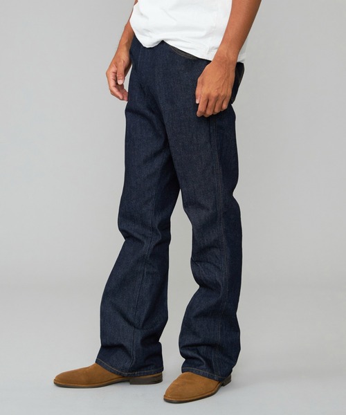 Wrangler(ラングラー)の「Wrangler /ラングラー【US ORIGINAL】77MWZ フレアジーンズ(デニムパンツ・メンズ・インディゴブルー・32/34/30/28)」の4枚目の写真