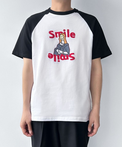 LOWO（ロワ）の「【綿100％使用】ユニセックスフロントプリントTシャツ（Tシャツ/カットソー・レディース・ブラック・FREE）」の8枚目の写真