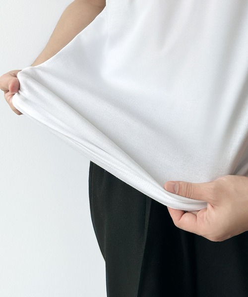 LOWO（ロワ）の「【綿100％使用】ユニセックスフロントプリントTシャツ（Tシャツ/カットソー・レディース・ブラック・FREE）」の9枚目の写真