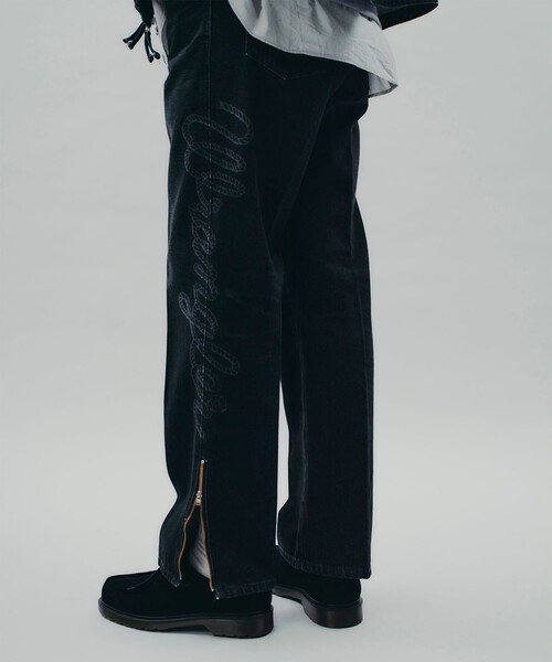 PUBLIC TOKYO × Wrangler】ROPELOGO FLARE ZIPJEAN（デニム