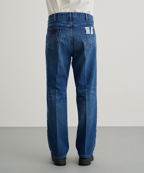 セール】【PUBLIC TOKYO × Wrangler】ROPELOGO FLARE ZIPJEAN（デニム