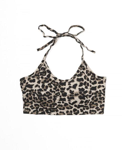 dispark（ディスパーク）の「DISPARK/レオパードキャミドッキングトップス（Tシャツ/カットソー・レディース・ブラック/ホワイト・FREE）」の20枚目の写真