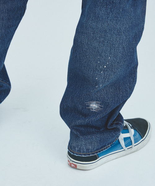 Levi's（リーバイス）の「LEVI’S(R)/リーバイス(R) 別注 501(R) Selvedge Paint Splatters L30（デニムパンツ・メンズ・コバルトブルー・34/33/32/31/30）」の18枚目の写真