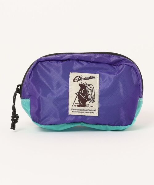 COBMASTER（コブマスター）の「【COBMASTER/コブマスター】CR SQUARE POUCH S/スクエアポーチ/Sサイズ/カラビナ付き（ポーチ・メンズ・ブラック/ホワイト/レンガ/ブラウン/イエロー/ミント/パープル・FREE）」の5枚目の写真