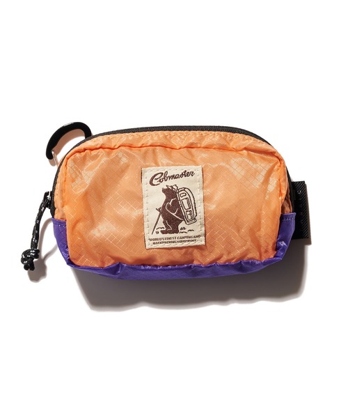 COBMASTER（コブマスター）の「【COBMASTER/コブマスター】CR SQUARE POUCH S/スクエアポーチ/Sサイズ/カラビナ付き（ポーチ・メンズ・ブラック/ホワイト/レンガ/ブラウン/イエロー/ミント/パープル・FREE）」の7枚目の写真