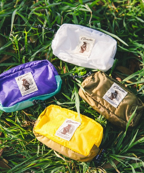 COBMASTER（コブマスター）の「【COBMASTER/コブマスター】CR SQUARE POUCH S/スクエアポーチ/Sサイズ/カラビナ付き（ポーチ・メンズ・ブラック/ホワイト/レンガ/ブラウン/イエロー/ミント/パープル・FREE）」の16枚目の写真