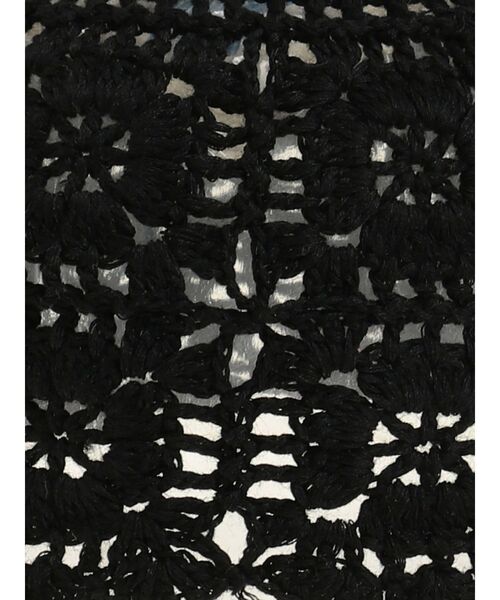 Ungrid(アングリッド)の「かぎ針編みニット帽(ニットキャップ/ビーニー・レディース・ブラック/グレー・FREE)」の17枚目の写真