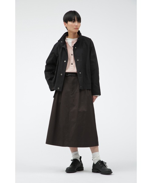 MHL.（エムエイチエル）の「ORGANIC COTTON SHIRTING（シャツ/ブラウス・レディース・グレー系その他/グレー系その他3/ピンク・1/2）」の6枚目の写真