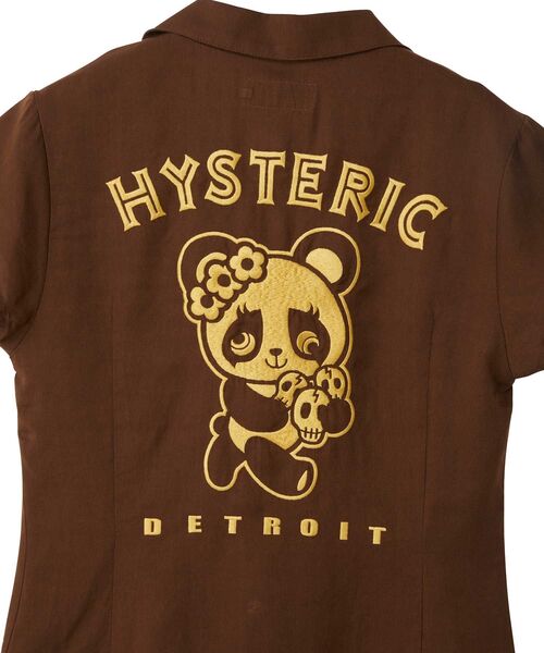 HYSTERIC GLAMOUR(ヒステリックグラマー)の「SPOOK SHOW刺繍 ボーリングシャツ(シャツ/ブラウス・レディース・ブラック/ブラウン/グリーン・SMALL/MEDIUM)」の14枚目の写真
