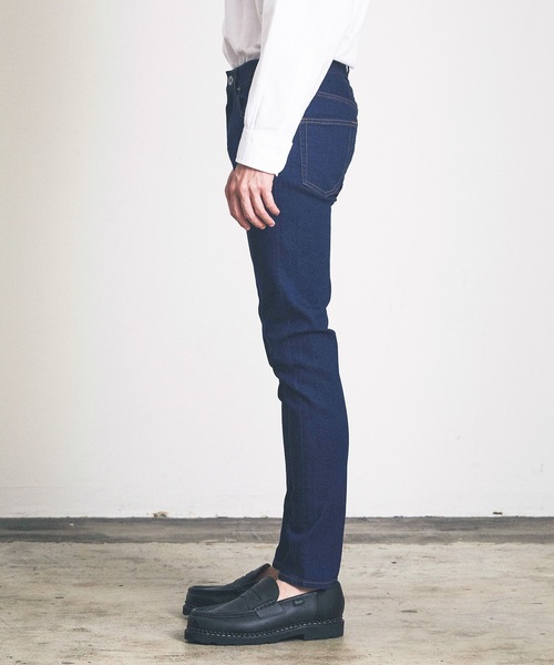 Magine（マージン）の「テーパードスキニーデニムパンツ（デニムパンツ・メンズ・ブラック/ワンウォッシュ・マルチサイズ）」の20枚目の写真