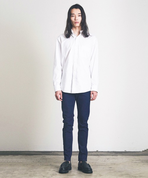 Magine（マージン）の「テーパードスキニーデニムパンツ（デニムパンツ・メンズ・ブラック/ワンウォッシュ・マルチサイズ）」の13枚目の写真