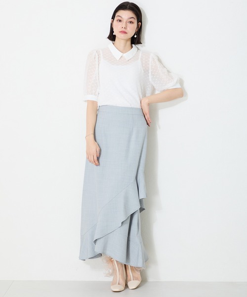 ORiental TRaffic（オリエンタルトラフィック）の「ビッグリボンチュールブーツ/56107（ブーツ・レディース・ベージュ・S/M/L/LL）」の20枚目の写真