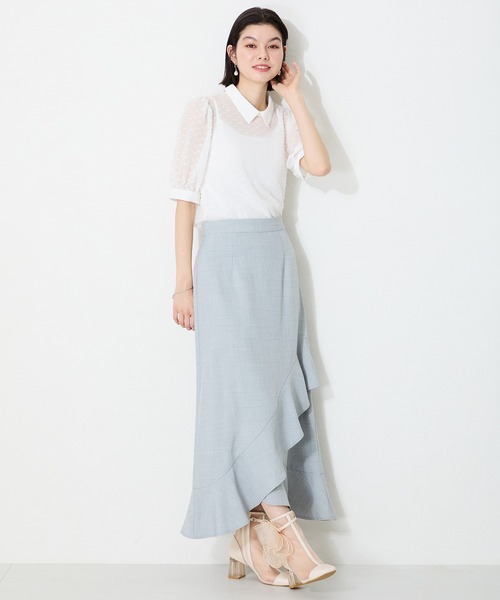 ORiental TRaffic（オリエンタルトラフィック）の「ビッグリボンチュールブーツ/56107（ブーツ・レディース・ベージュ・S/M/L/LL）」の18枚目の写真