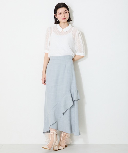 ORiental TRaffic（オリエンタルトラフィック）の「ビッグリボンチュールブーツ/56107（ブーツ・レディース・ベージュ・S/M/L/LL）」の17枚目の写真