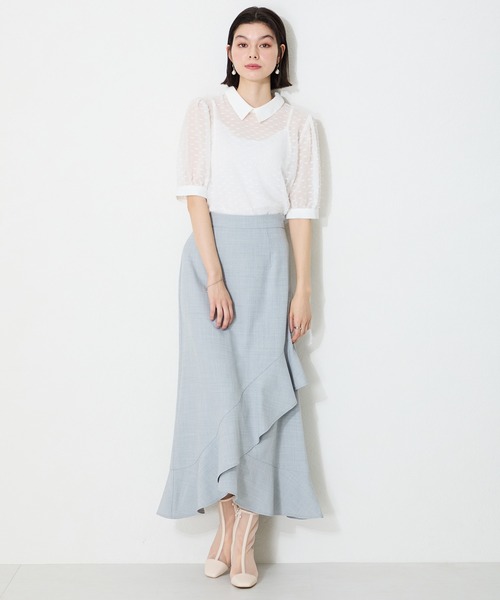 ORiental TRaffic（オリエンタルトラフィック）の「ビッグリボンチュールブーツ/56107（ブーツ・レディース・ベージュ・S/M/L/LL）」の15枚目の写真