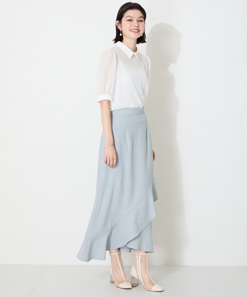 ORiental TRaffic（オリエンタルトラフィック）の「ビッグリボンチュールブーツ/56107（ブーツ・レディース・ベージュ・S/M/L/LL）」の13枚目の写真