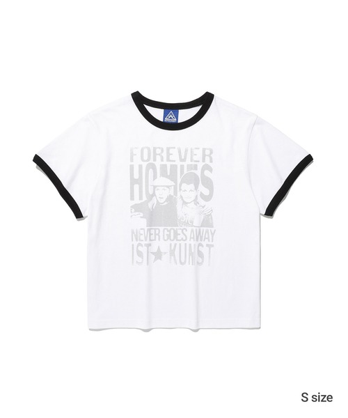 tシャツ A'GEM/9 × .kom 「ISTKUNST/イストクンスト」 HOMIES BASIC RINGER TEE/ホーミーズ ベーシック A'GEM/9 × .kom 『ISTKUNST/イストクンスト』 HOMIES BASIC