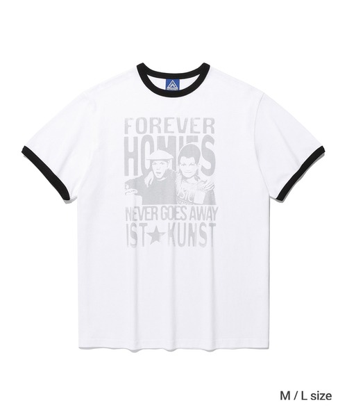 tシャツ A'GEM/9 × .kom 「ISTKUNST/イストクンスト」 HOMIES BASIC RINGER TEE/ホーミーズ ベーシック A'GEM/9 × .kom 『ISTKUNST/イストクンスト』 HOMIES BASIC