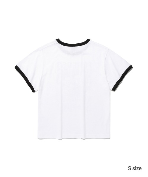 ISTKUNST(イストクンスト)の「A'GEM/9 × .kom 『ISTKUNST/イストクンスト』 HOMIES BASIC RINGER TEE/ホーミーズ ベーシック リンガー TEE(Tシャツ/カットソー・レディース・ブルー/ホワイト・S)」の12枚目の写真