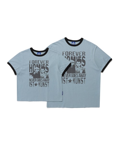 tシャツ A'GEM/9 × .kom 「ISTKUNST/イストクンスト」 HOMIES BASIC RINGER TEE/ホーミーズ ベーシック ISTKUNST tシャツ A'GEM/9 × .kom 「ISTKUNST/イストクンスト