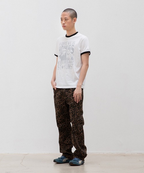 ISTKUNST(イストクンスト)の「A'GEM/9 × .kom 『ISTKUNST/イストクンスト』 HOMIES BASIC RINGER TEE/ホーミーズ ベーシック リンガー TEE(Tシャツ/カットソー・レディース・ブルー/ホワイト・S)」の5枚目の写真