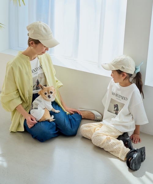 ROPE' PICNIC(ロペピクニック)の「【UVカット・洗濯機OK・接触冷感】RENUアソートフォトTシャツ/リンクコーデ・新色追加(Tシャツ/カットソー・レディース・ブラック/ホワイト/ホワイト系その他2/ホワイト系その他4/ブラック系その他・38)」の21枚目の写真