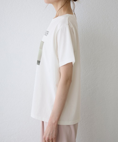 ROPE' PICNIC(ロペピクニック)の「【UVカット・洗濯機OK・接触冷感】RENUアソートフォトTシャツ/リンクコーデ・新色追加(Tシャツ/カットソー・レディース・ブラック/ホワイト/ホワイト系その他2/ホワイト系その他4/ブラック系その他・38)」の17枚目の写真