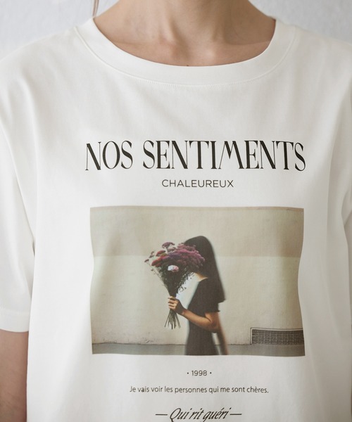 ROPE' PICNIC(ロペピクニック)の「【UVカット・洗濯機OK・接触冷感】RENUアソートフォトTシャツ/リンクコーデ・新色追加(Tシャツ/カットソー・レディース・ブラック/ホワイト/ホワイト系その他2/ホワイト系その他4/ブラック系その他・38)」の15枚目の写真