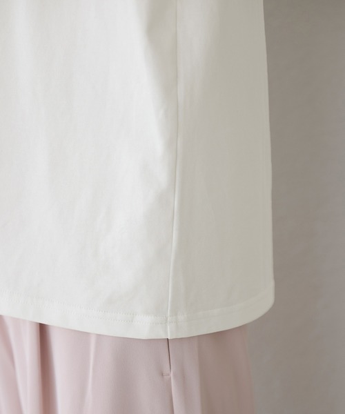 ROPE' PICNIC(ロペピクニック)の「【UVカット・洗濯機OK・接触冷感】RENUアソートフォトTシャツ/リンクコーデ・新色追加(Tシャツ/カットソー・レディース・ブラック/ホワイト/ホワイト系その他2/ホワイト系その他4/ブラック系その他・38)」の12枚目の写真